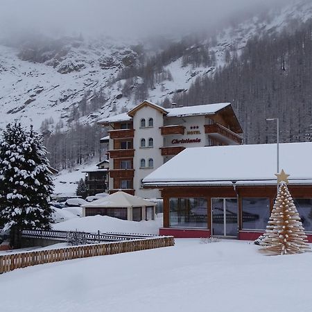 Wellness- Und Schneesporthotel Christiania Saas-Almagell Zewnętrze zdjęcie